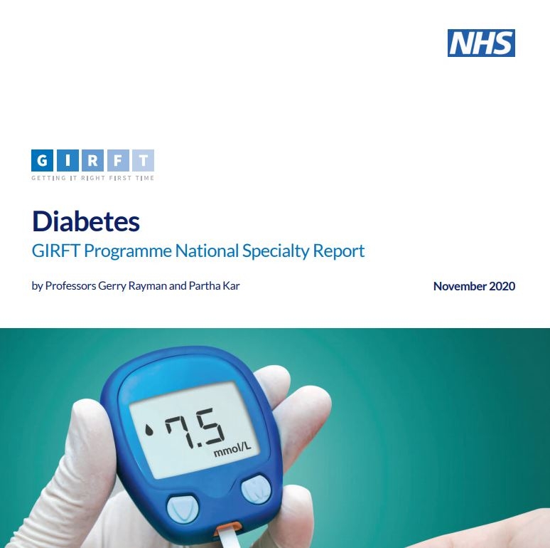 GIRFT Publishes Diabetes Programme National Specialty Report Centre